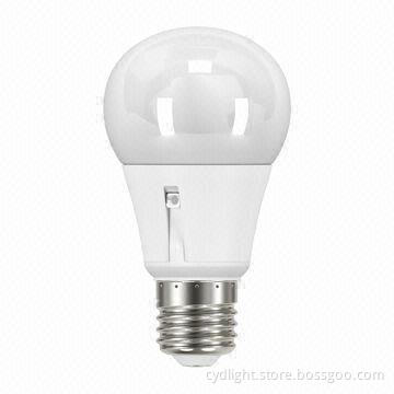 E27 Light Sensor A60 LED Bulb, 6.5W, 470lm, 2,700K Warm White, 80Ra, Aluminum, 40W Replacement